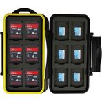 Ayex Jjc Mc-Sdmsd24 Sd Ve Micro Sd Hafıza Kartları Için Muhafaza Kabı