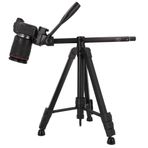 ayex LT-460 Tripod | 90° Yatay Orta Kolonlu Fotoğraf & Video Tripodu | Monopod Dönüşümlü | DSLR ve Aynasız Kameralar ile Uyumludur