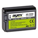 Ayex Sony A6500 A6300 A6000 A5000 A3000 Uyumlu Np-fw50 Batarya