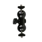 ayex ST-24 Çift Küresel Başlıklı Mini Mafsallı Kol | 1/4” Vida | Kamera, Monitör ve LED Işık Aparatı
