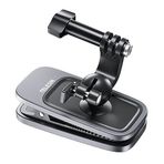 Ayex Telesin GP-JFM-002 Backpack Clip Aksiyon Kamera Çanta Askı Klipsi (GoPro HERO, DJI Osmo Action, Insta360 ile Uyumlu)