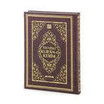 Ayfa Basın Yayın Tecvidli Kuranı Kerim - Termo Deri - Rahle Boy - Koyu Kahverengi Renkli - Ayfa Yayınevi - Bilgisayar
