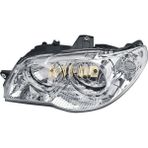 Ayfar 2005-2009 Fiat Albea Palio Strada Ön Sağ Far Gri Motorlu Uyumlu