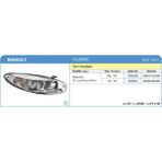 AYFAR-202290 - Far Sağ Elektrikli Fluence 10> Motorlu - Siyah