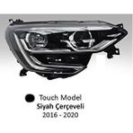 Ayfar Far Motorlu Sağ Megane 4 2016/2020 Touch Siyah Çerçeveli Ayfar 202332