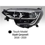 Ayfar Far Motorlu Sol Megane 4 2016-2020 Touch Siyah Çerçeveli Ayfar 202333