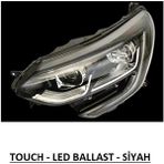 Ayfar Far Motorlu Sol Megane 4 Touch Siyah Çerçeveli LED Ballast 260601571R 202337