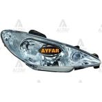 Ayfar Far Peugeot 206 1998 SonrasıSağ (Oem No:6205S9) (Adet)