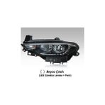 Ayfar Far Sol Motorlu Fiat Egea 2016-2020 Beyaz Çıtalı led Drl+Park 52214459 101137 Ayfar