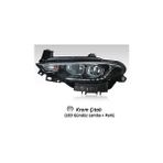 Ayfar Fiat Egea Ön Sağ LED Far Motorlu Krom Çıtalı (Drl+Park) 52145154 FAR-101134