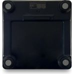 Ayfatech Dijital Baskül Cam Malzeme ile Şık Tasarım ve LCD Ekran Özellikli Kilo Ölçer - Siyah