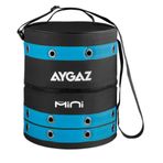 Aygaz Mini Çanta, Kamp Malzemeleri Taşıma, Mini Tüp ve Taşınabilir Mini Ocak Uyumlu, Su Geçirmez, Kısa ve Uzun Askı, Mavi Siyah