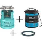 Aygaz Mini Ocak Eko + Mini Çanta + Mini Altlık + Mini Tüp Ayg-Eko-4 Lü Set - Standart