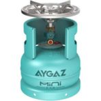 Aygaz Mini Ocak Eko Mini Tüp Set Halinde Kamp Tüpü,piknik Tüp Eko Gri Başlık + Mini