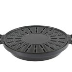 Aygaz Mini Pratik Barbekü, 32 cm Seramik Izgara, BBQ Mangal, Hızlı Isınır, Yapışmaz Yüzey, Yağ Toplama Alanı, Taşınabilir, Kolay Montaj, Siyah