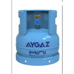 Aygaz Mini Vanalı Karavan Tüpü - Mavi