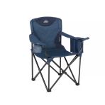 Aygaz Outdoor Xxl Kıng Lacivert 150Kg Çelik Katlanır Kamp Sandalyesi