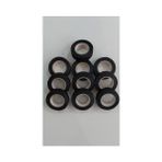 Ayge Elektronik Ayge Tüysüz Bez Bant Coroplast Marka 19 mm x 15M Siyah (10 Adet)
