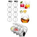 AYGÖREN HOME Pratik 4'lü Top Buz Kalıbı Sihirli 4'lü Küre Buz Kalıbı Sihirli Buz Kalıbı