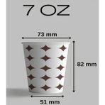 Aygün 7 Oz Karton Bardak 50Adet
