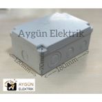 Aygün Elektrik 180X120X70MM Sıva Üstü Termoplastik Buat IP65 - 180xmm120xmm70mm