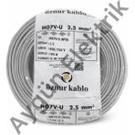 Aygün Elektrik Öznur 2,5 mm Nya Kablo - 100 Metre Gri