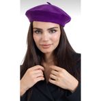 AYGÜN Fransız Ressam Keçe Bere Mor