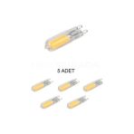 Aygünelektrik Cata CT-4222 Kapsül Ampül 7W Beyaz Işık G9 Duy - 5’li Paket - Gün Işığı