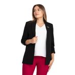 AYHAN 90503 Broşlu Büzgülü Kol Astarlarlı Blazer Ceket