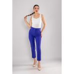 AYHAN Kadın Cigarette Pantolon, Saks, 42 Beden