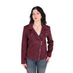 AYHAN Kadın Slim Fit Ceket, Bordo, 36 Beden