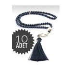 AYHANHOME 10 Adet 99'luk Inci Tesbih Çeyizlik, Hediyelik, Bohçalık