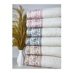AYHANHOME 6'lı Güpürlü Çeyizlik 50x90 El Ve Yüz Havlusu