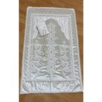 ayhanhome Ayhanhomekrem Kadife Seccade 3 Parça Çeyizlik Bohça Gelin Damat Seti - 70 x 120 cm
