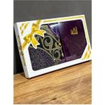ayhanhome Mor Tafta Saçaklı Bohçalık Seccade Yasin Tesbih Seti Polyester Malzeme - 70 x 110 cm
