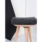 ayhanhome Pamuk Ekstra Yumuşak Antrasit 2'Li Spor Kuaför 50 x 90 cm El Yüz Havlusu - 50 x 90 cm