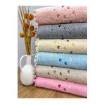 AYHANHOME Ponponlu Kalp Nakışlı 6'lı 30x50 Mutfak Havlu Seti