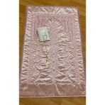 Ayhanhome Pudra Kadife Seccade 3 Parça Çeyizlik Bohça Gelin Damat Seti - 70 x 120 cm