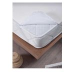AYHOME 100 x 200 Ucuz Alez Tek Kişilik Sıvı Geçirmez Alez Lastikli Çarşaf Otel Yurt Pansiyon Alezi