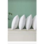 AYHOME 4 Adet Yastık Seti Boncuk Silikon Yastık Anti Alerjik Anti Bakterıyal 800 gr Yıkanabilinir