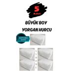 AYHOME 5 Adet Hurç Gelin Bohça Seti Çeyizlik Hurçlar Baza Düzenleyici Altı Yorgan Hurcu Büyük Boy