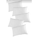 AYHOME 6 Li Yastık Seti Boncuk Silikon Yastık Antialrjik Anti Bakterıyal 800 gram Pamuklu 50x70 Cm
