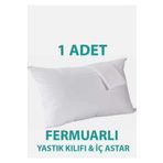 AYHOME Home Colletion Beyaz İç Astar Fermuarlı Yastık Şiltesi Yastık İçi Mitil Yastık İçi Astar