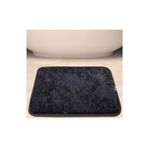 AYHOME Siyah Paspas 60 X 40 Cm Dikdörtgen Klozet Paspası Takımı Yıkanabilinir Koridor Salon Mutfak Halısı