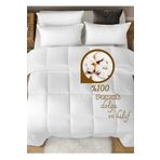 AYHOME Soft Yorgan Çift Kişilik Otel Yorganı Pansiyon Konaklama Yorganı English Home Double Duvet