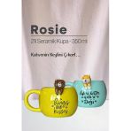 Ayı Ve Köpek Figürlü Seramik Kupa 350 Ml