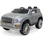Ayıcı Oyuncak Akülü Araba 12V Uzaktan Kumanda Boss Gt Müzikli ve Bluetooth - Gri