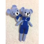Ayıcık Bebek Seti Amigurumi Organik Oyuncak