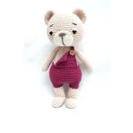 Ayıcık Danny Amigurumi Organik Oyuncak