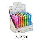 Ayıcık Desenli 48 Adet Görünmez Işıklı Kalem
